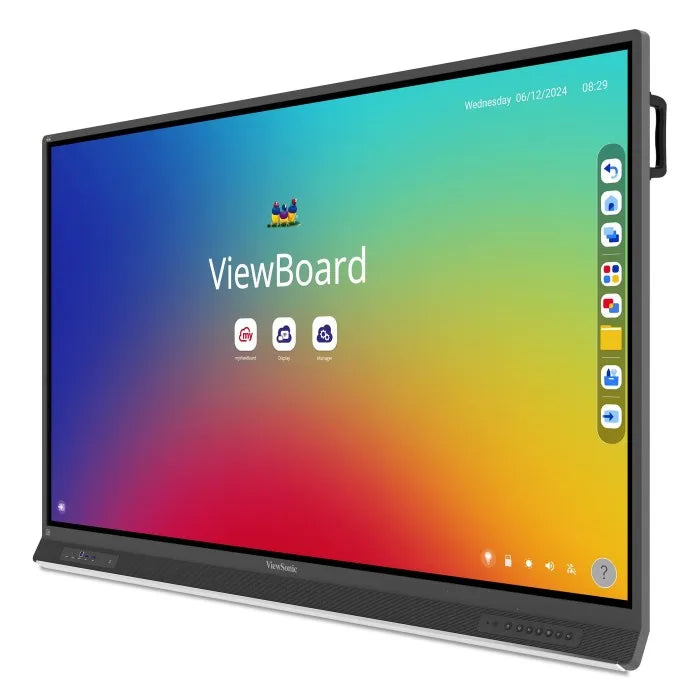 ViewSonic ViewBoard IFP8653-ED-M 86" UHD 4K Touchscreen Commercial Monitor (TAA Compliant)