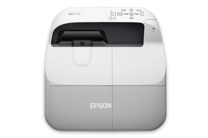 Epson Brightlink 475wi Ultra Short Throw Projector with wall
