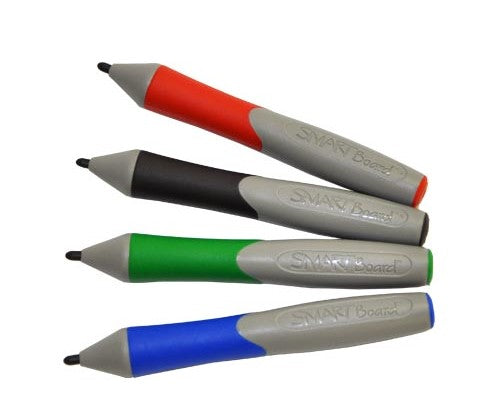 Smart  Board Replacement pens; Replacement Pens - Set of Four (Black, Red, Blue, Green)