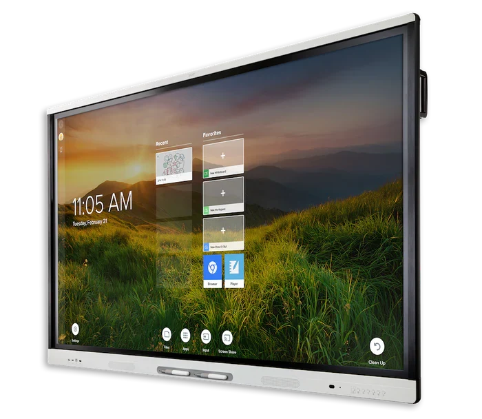 SMART SBID-MX255-V4-PW Board MX Series 55 interactive display with iQ1