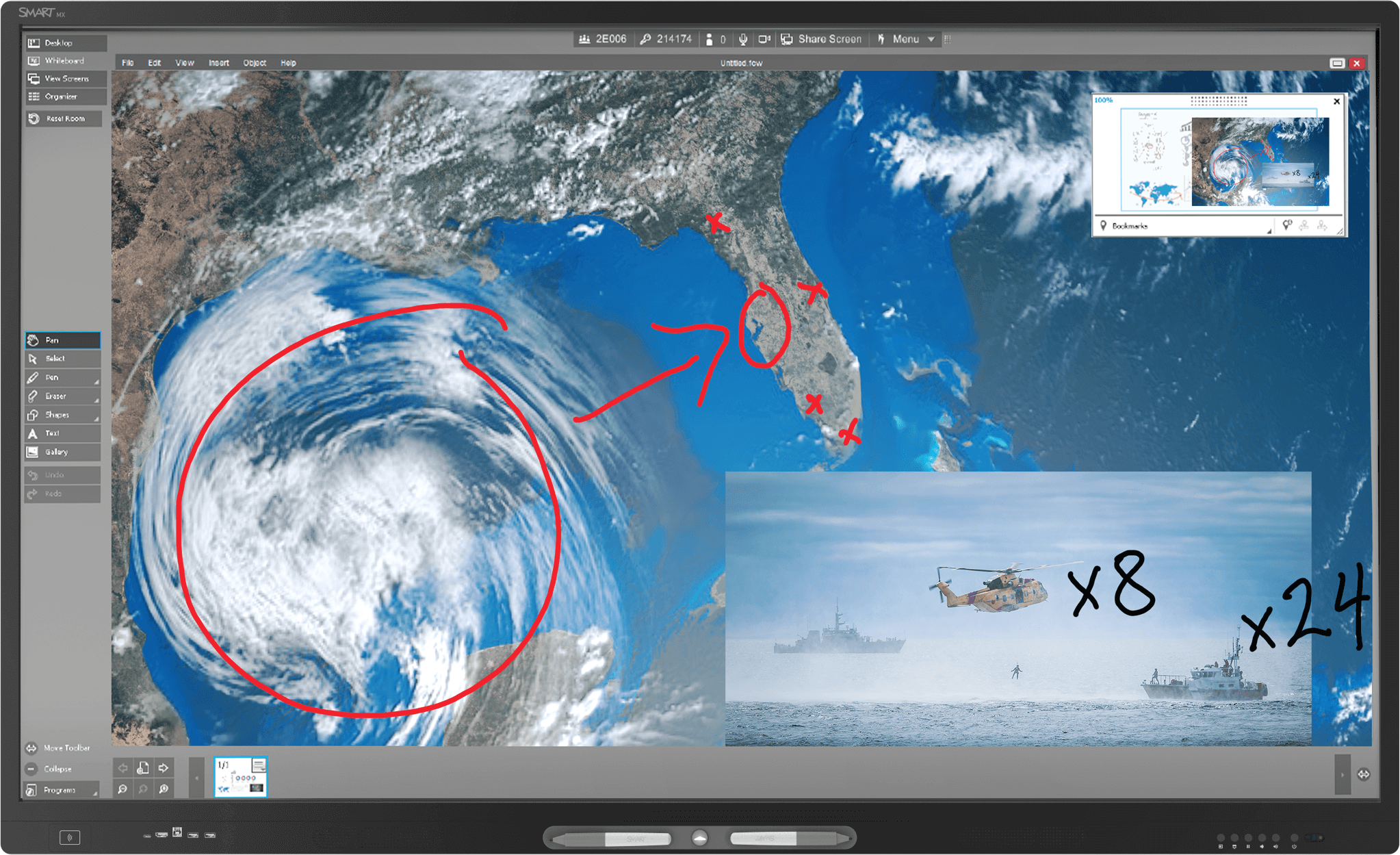 MX Series-V5-P-SMART Board Pro interactive display with iQ, TAA