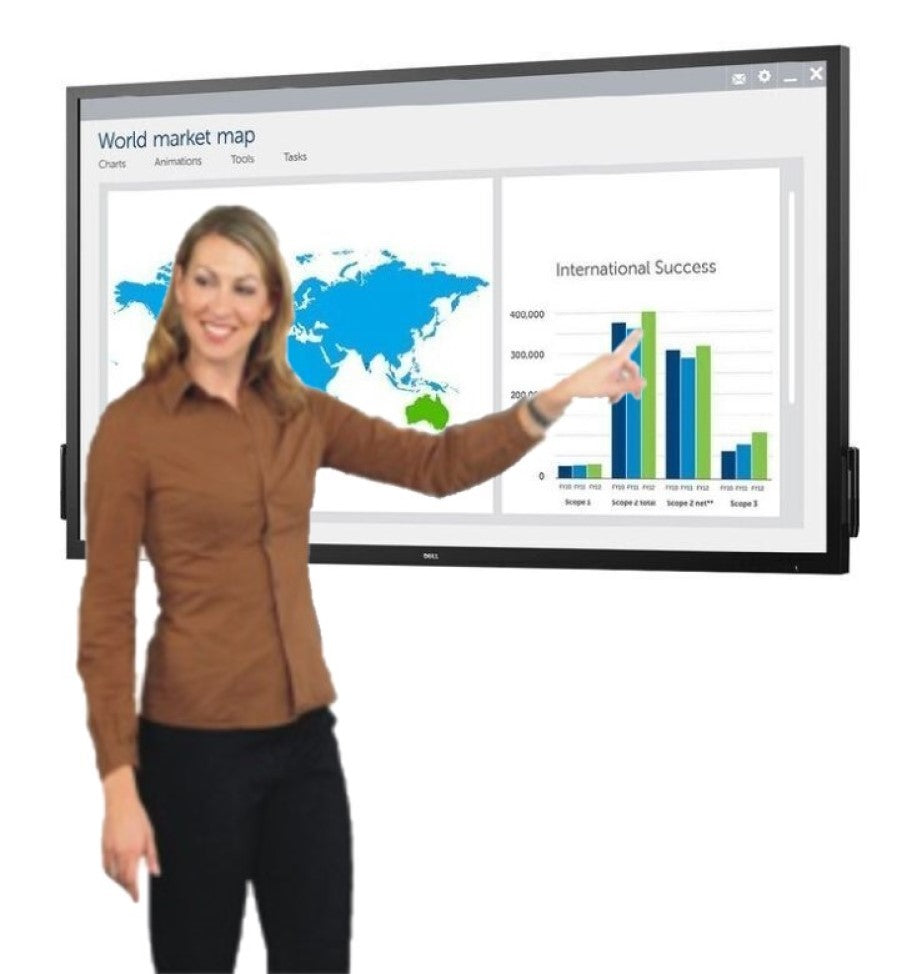 Dell C7017T Interactive whiteboard 70" flat panel  (Refurbished)