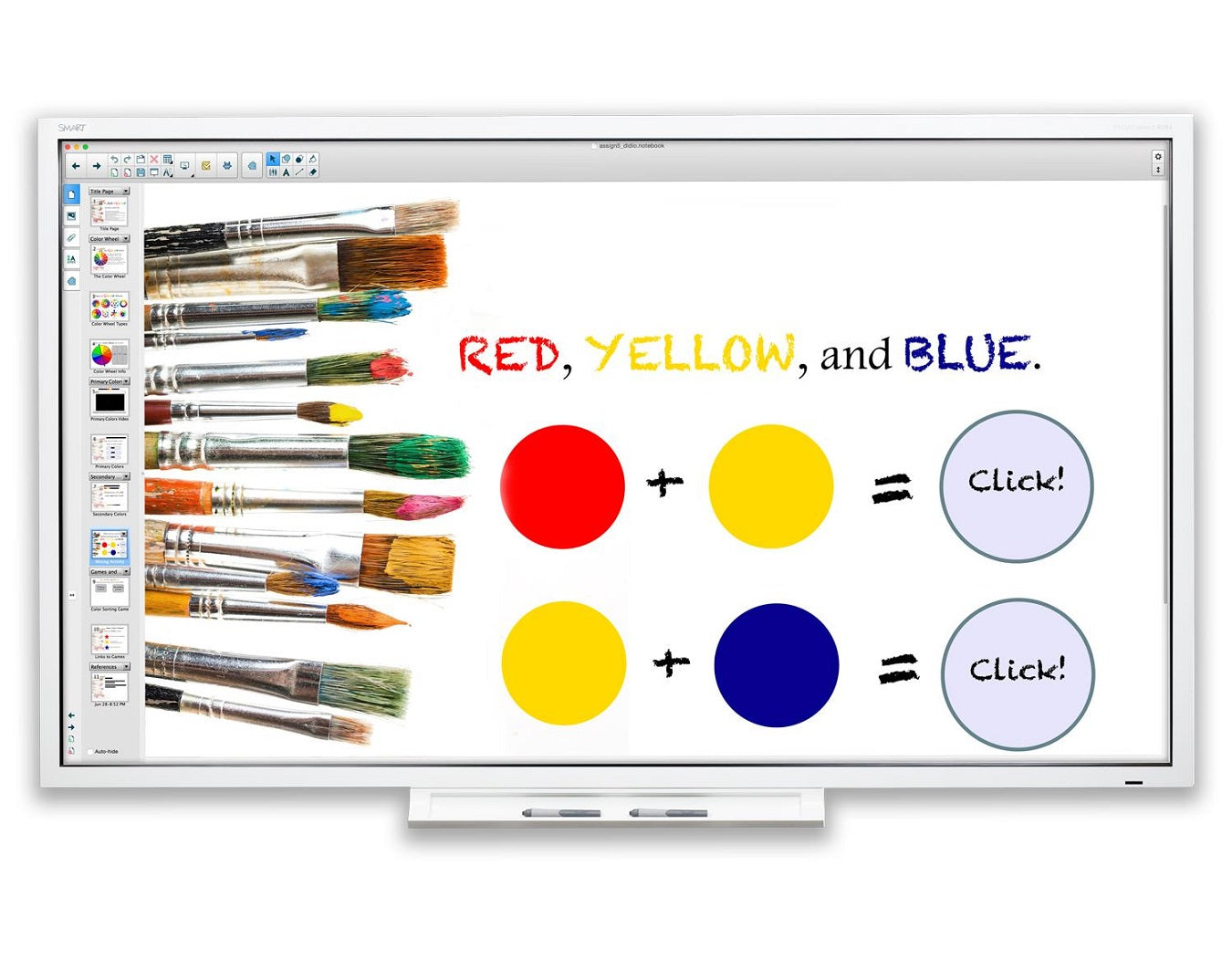 SPNL 4065 Interactive Whiteboard Flat Panel for Classroom Education (Refurbished)