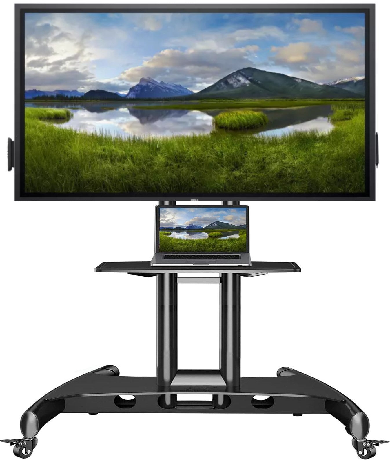 Mobile Floor Stand for Dell Interactive Monitor (5 yrs guarantee)