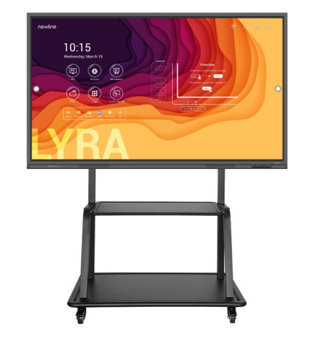 Mobile Floor Stand for Newline Lyra Series Interactive Whiteboards (5 yrs guarantee)