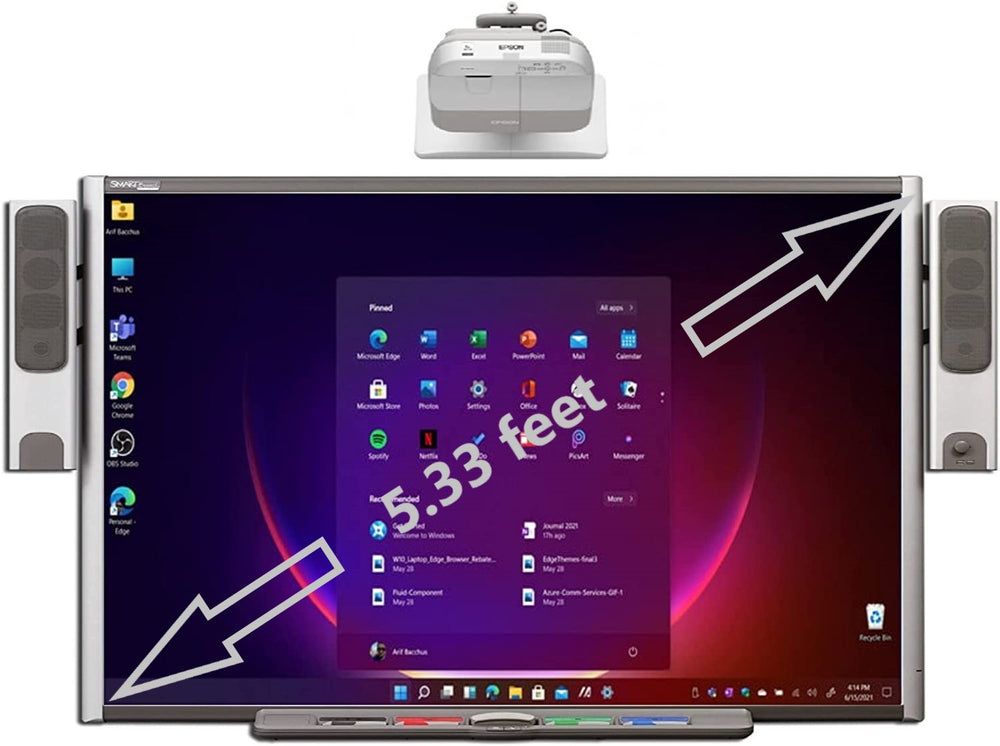 Refurbished Smart Board Interactive Whiteboard SB600 Serries System Wi