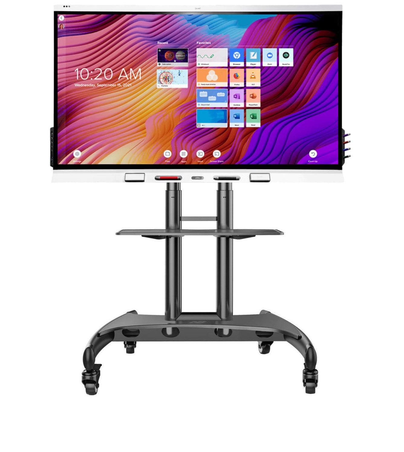 Mobile Floor Stand for Smart Board 6000S Serries