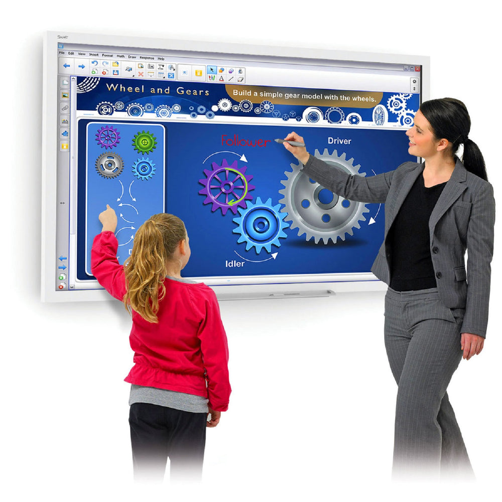 Interactive whiteboard and Smart board for school classroom education