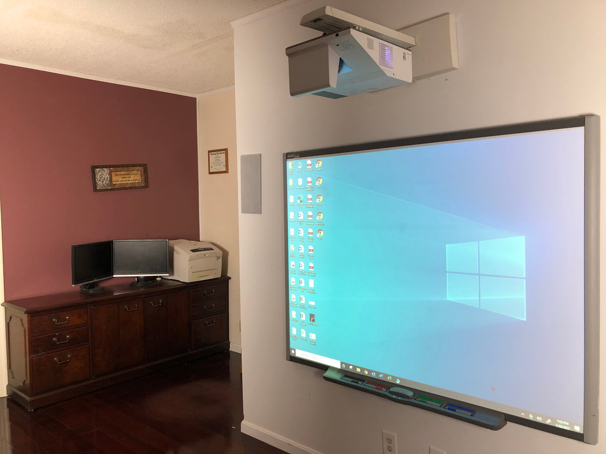 Refurbished Interactive Smart Board SB685 Series With Dell S500 projec